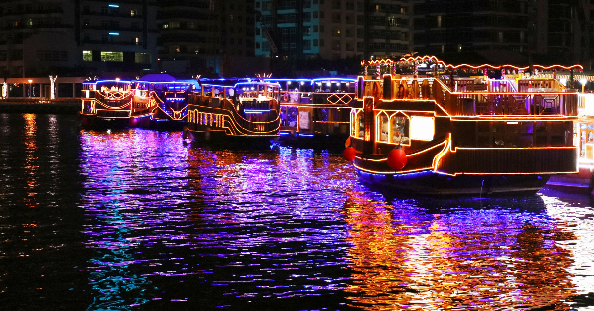 Dhow Cruise Marina: A Magical Voyage through Dubai’s Illuminated Waterfront