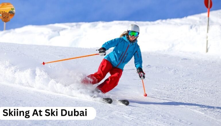 Skiing At Ski Dubai