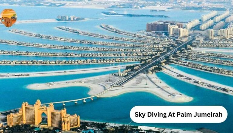 Sky Diving At Palm Jumeirah