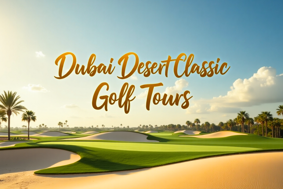 Tour , Dubai Desert Classic Golf Tours