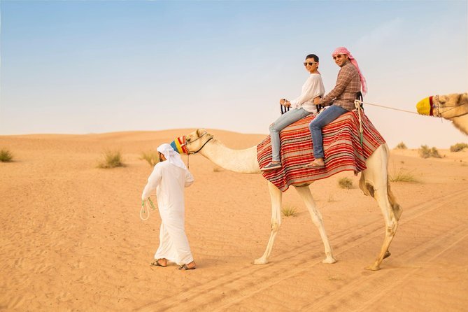 Feel the magic of Dubai's desert safari with a traditional camel ride in Dubai. Ride across golden dunes and make unforgettable memories.