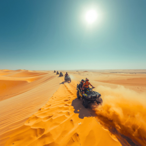 Feel the rush of an exhilarating Desert Safari with Dune Bashing. Relish BBQ dinner, belly dance shows, and a breathtaking sunset in the dunes. Safari , Desert Safari with Dune Bashing , Desert Safari , Dune Bashing , Dubai Desert Safari , Evening Desert Safari , Desert Tour , Dune Buggy , Safari Dubai.