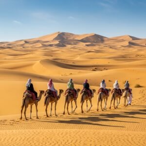 Camel Ride Experiences on Dubai Desert Safari