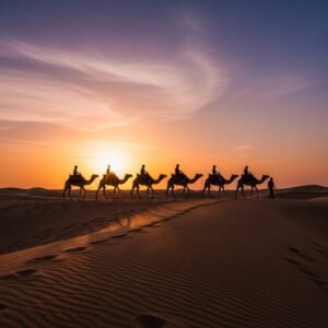 Camel Ride Experiences on Dubai Desert Safari