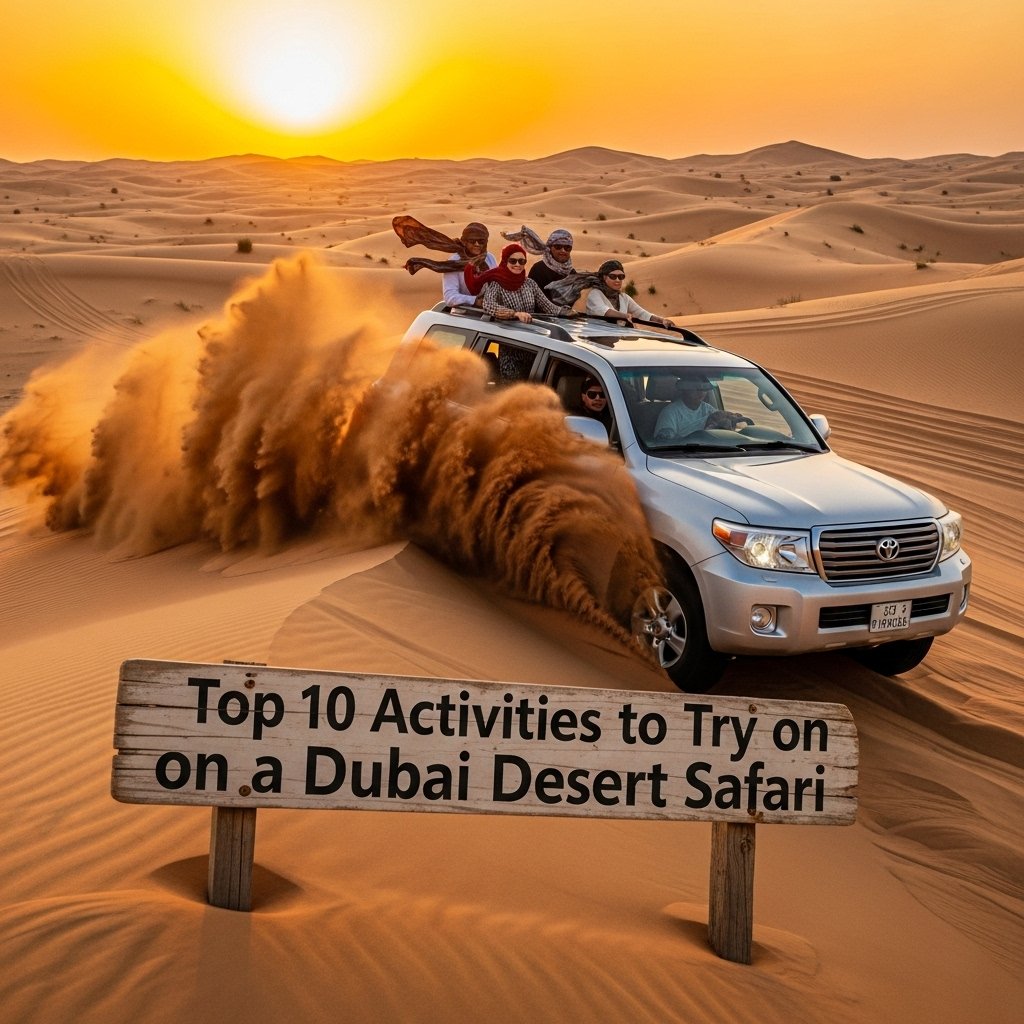 Top 10 Activities to Try on a Dubai Desert Safari