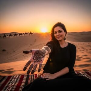 Desert Safari with Henna Painting in Dubai