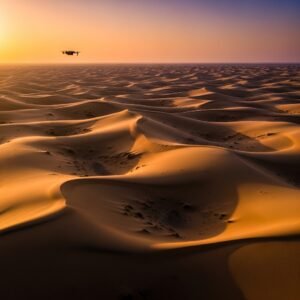 Best Drone Spots Dubai Desert Safari