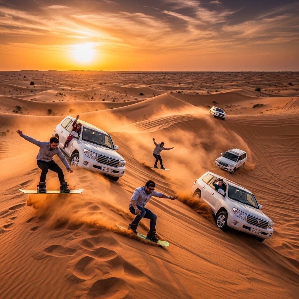 Best Sunset Views Desert Safari