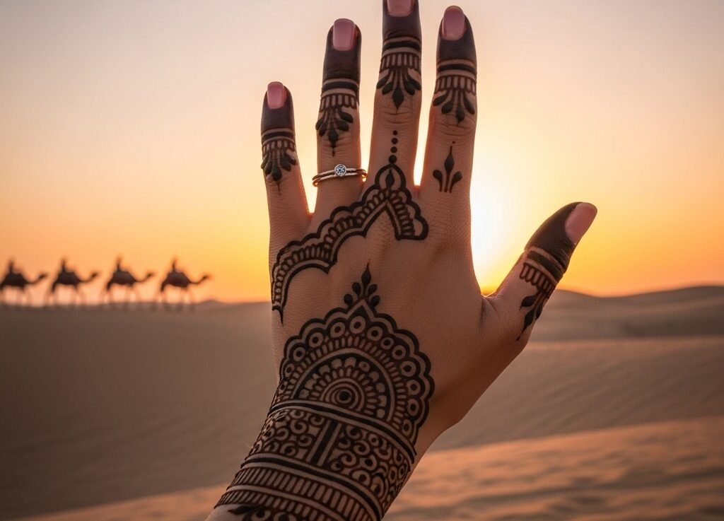 Desert Safari with Henna Painting in Dubai