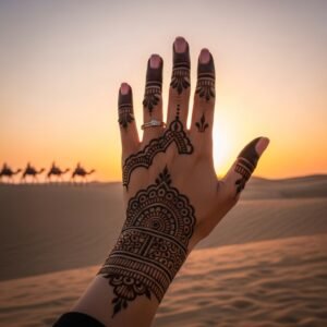 Desert Safari with Henna Painting in Dubai