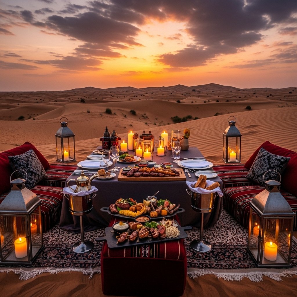 Desert Safari Dubai Food & BBQ