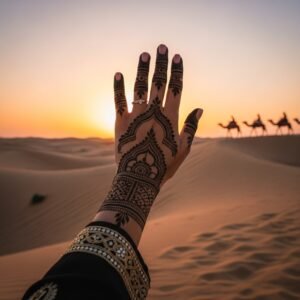 Desert Safari with Henna Painting in Dubai