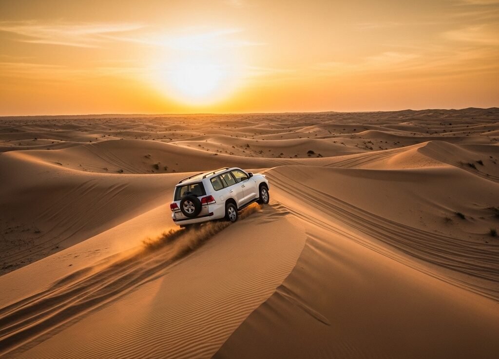 Dune Bashing Experience in Dubai Desert Safari