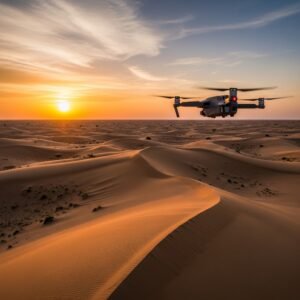Best Drone Spots Dubai Desert Safari