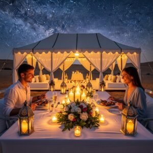 Desert Safari Dubai for Honeymoon Couples