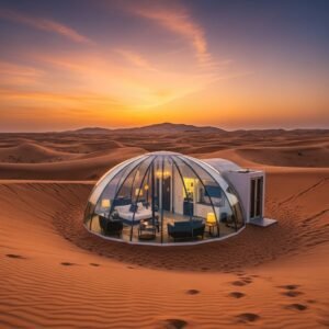 Desert Safari Dubai with Glass Tent Experience