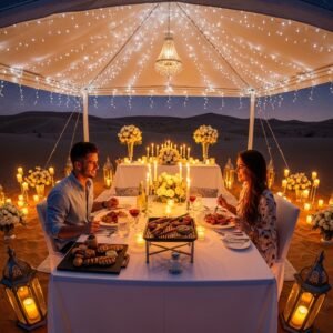 Desert Safari Dubai for Honeymoon Couples