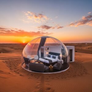 Desert Safari Dubai with Glass Tent Experience