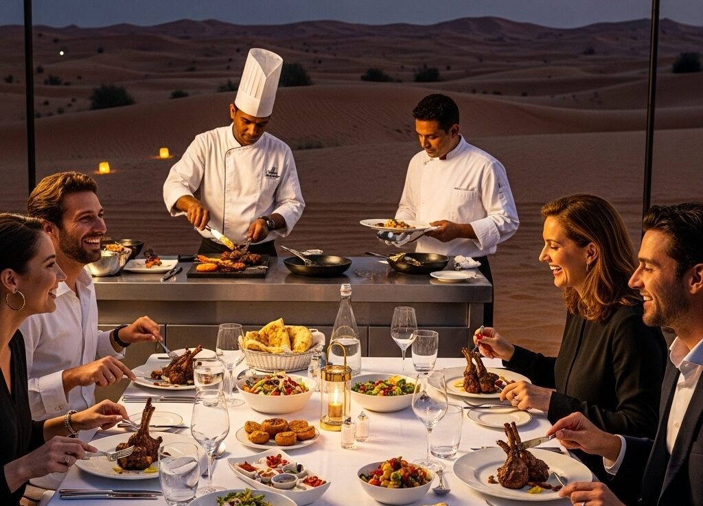 live cooking experience