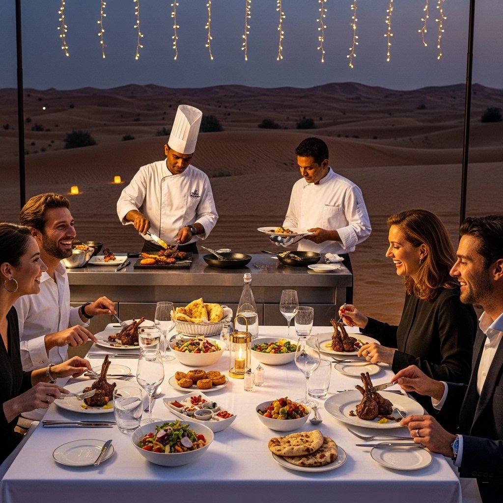 live cooking experience