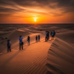 Desert Safari with Sunset BBQ Experience