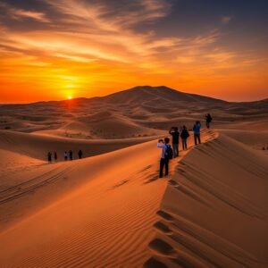 Desert Safari with Sunset BBQ Experience