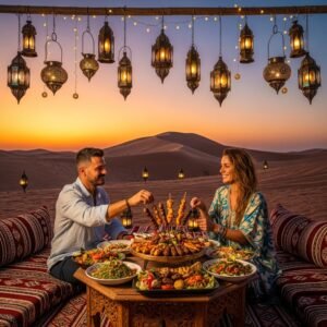 couple budget safari