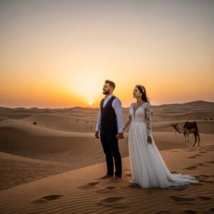 Desert Safari Dubai for Honeymoon Couples
