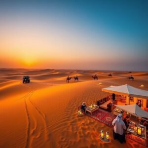 Desert Safari with BBQ dinner 