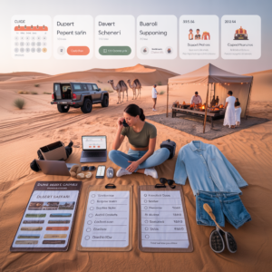 desert safari with BBQ dinner 