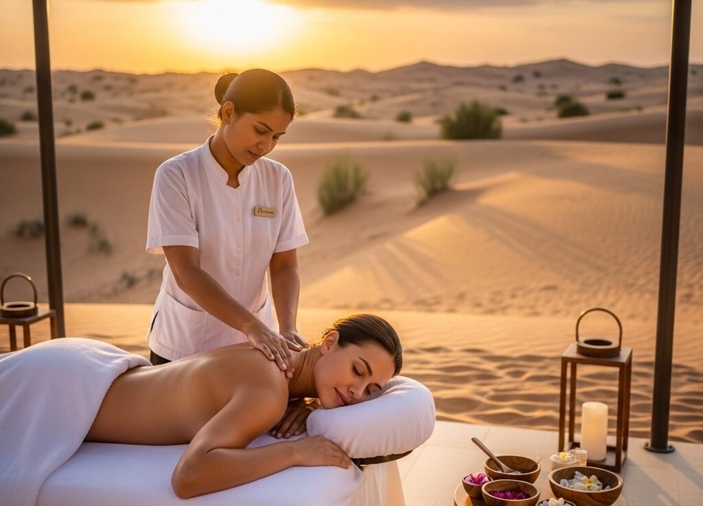 Desert Safari Dubai with Luxury Spa Experience