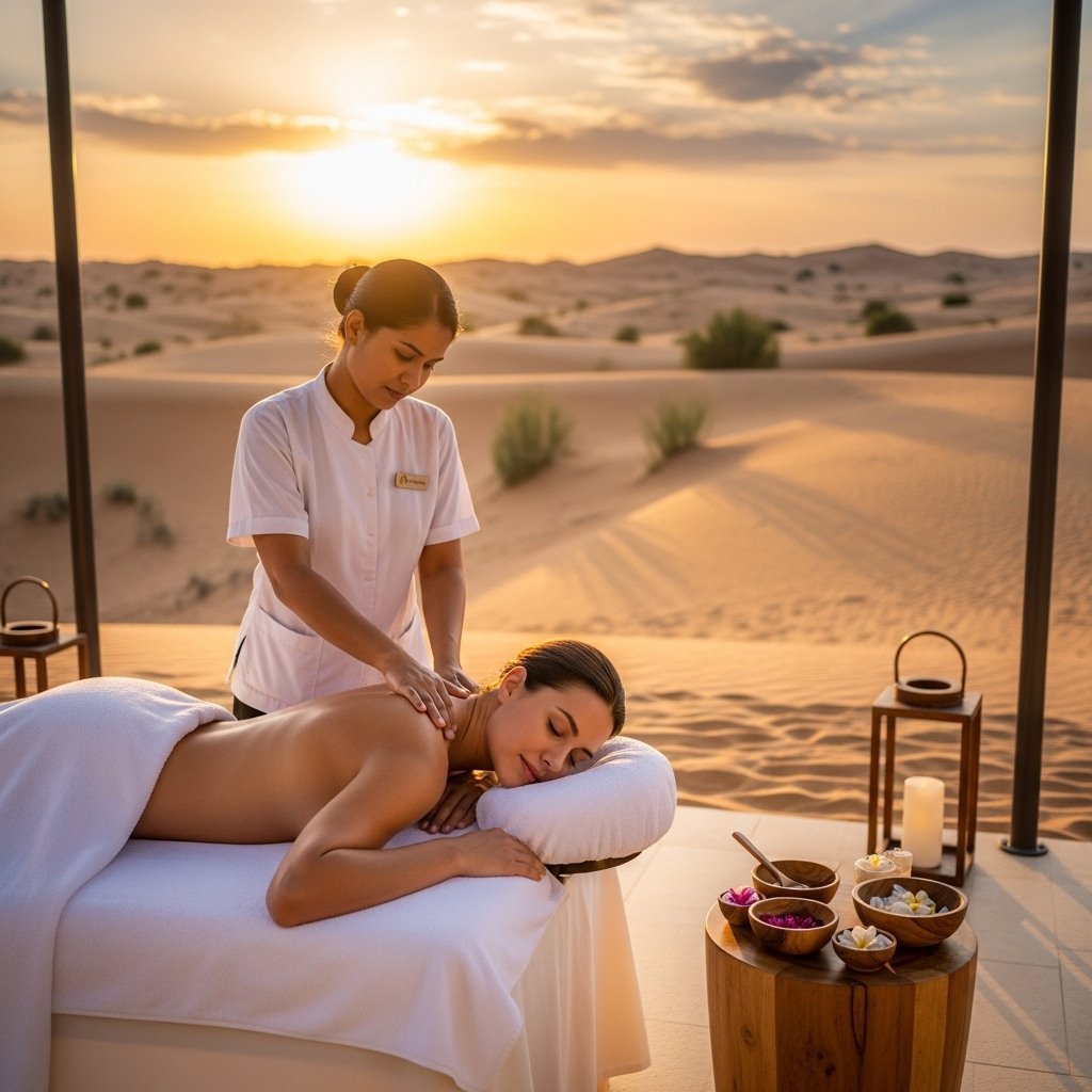 Desert Safari Dubai with Luxury Spa Experience