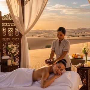 Desert Safari Dubai with Luxury Spa Experience