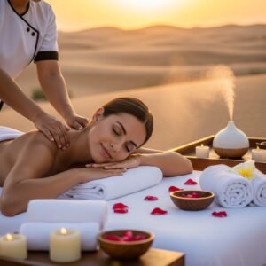Desert Safari Dubai with Luxury Spa Experience
