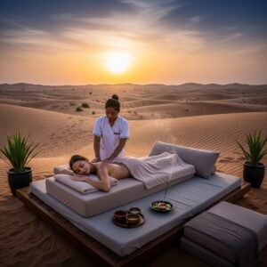Desert Safari Dubai with Luxury Spa Experience