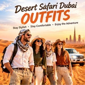 Desert safari dubai outfits