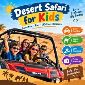 Desert safari for kids