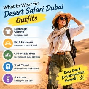 Desert safari dubai outfits
