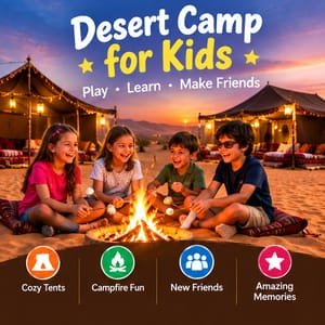 Desert safari for kids