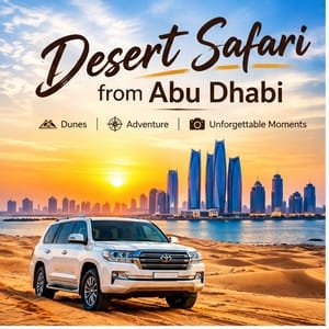 desert Safari from Abu Dhabi