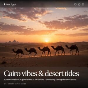 desert safari caption for instagram