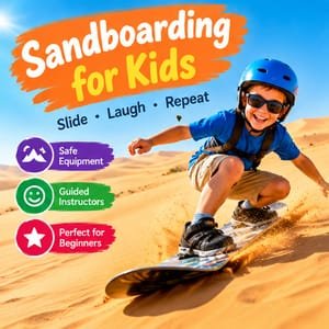 Desert safari for kids