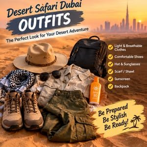 Desert safari dubai outfits