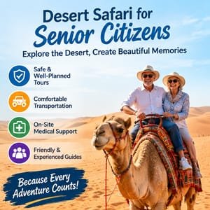 Desert safari senior citizen