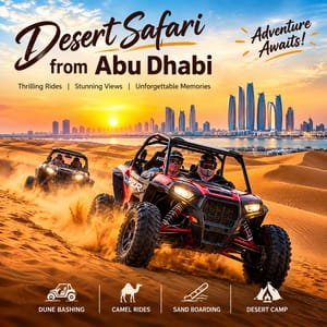 desert Safari from Abu Dhabi