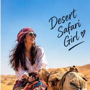 Dubai Desert Safari For girls