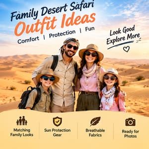 Desert safari dubai outfits