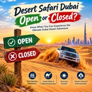 Desert Safari Dubai Open or Closed