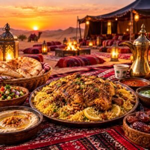 Desert safari foods