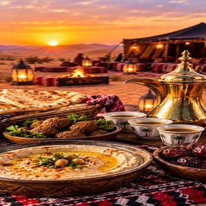 Desert safari foods